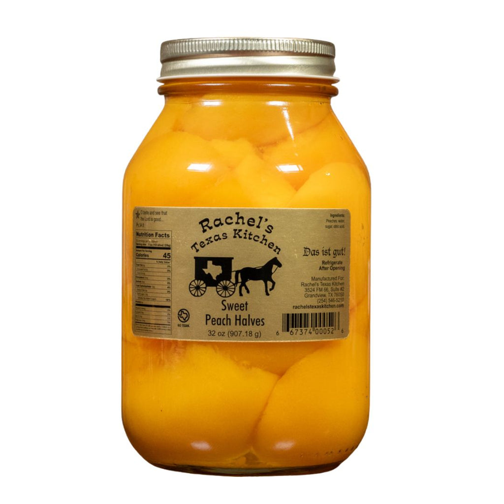 Peach organic compote 250g jar