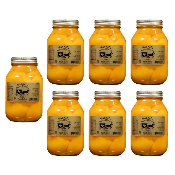 Sweet Peach Halves - 7 Pack